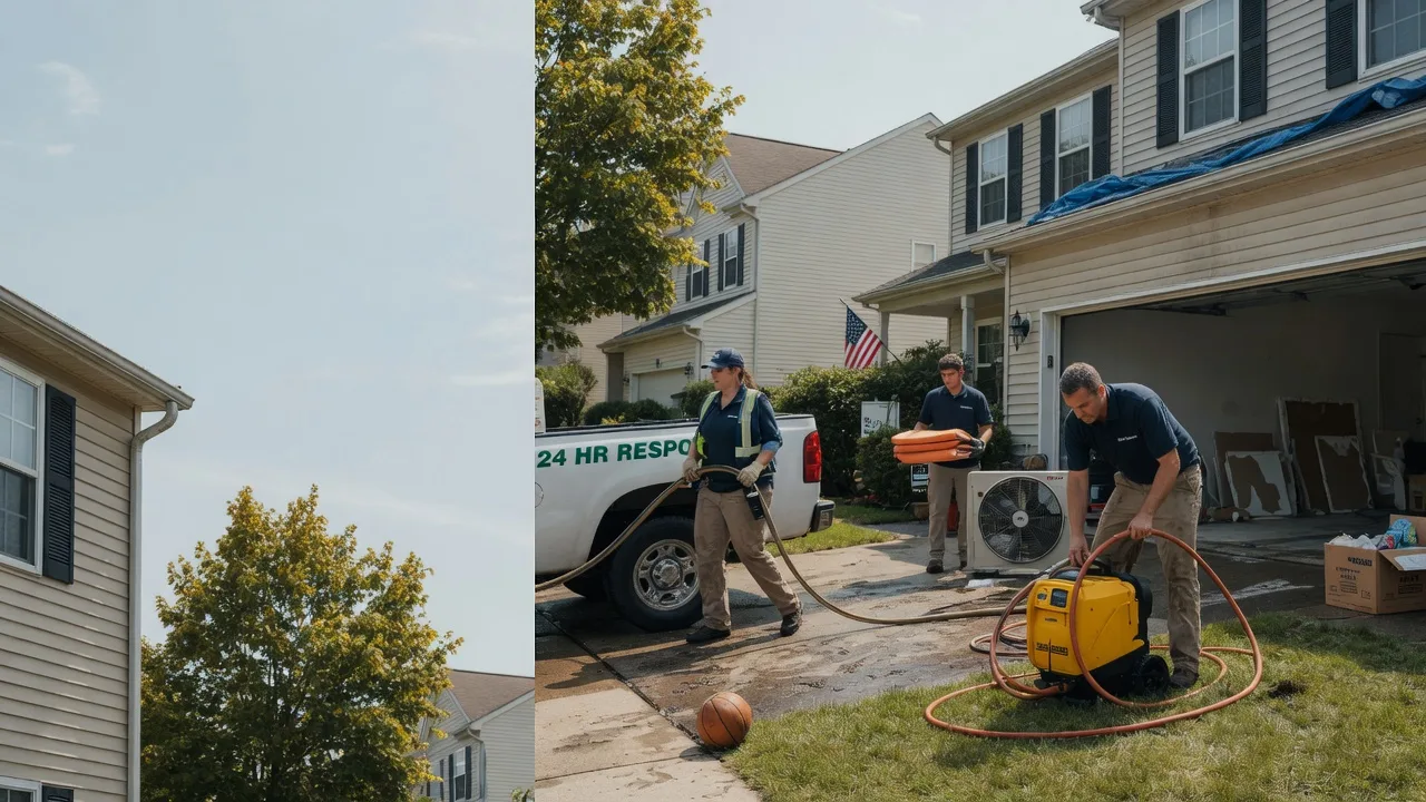Emergency Water Damage Restoration in Pocono Manor, PA near me